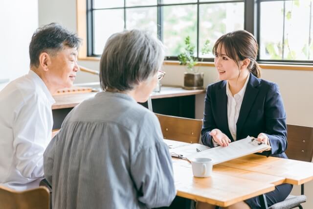 事前相談の打ち合わせ風景